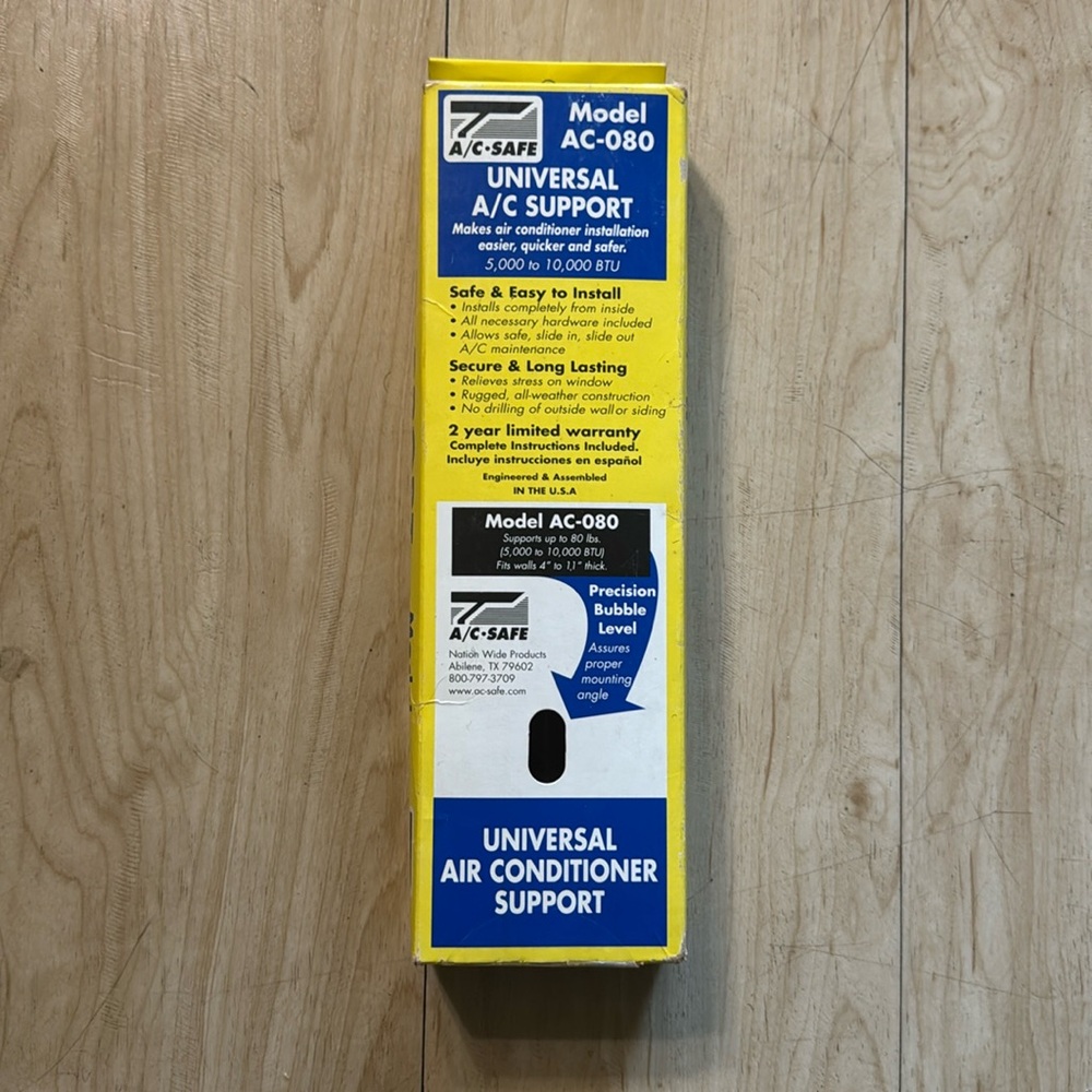 Brand new air conditioner support